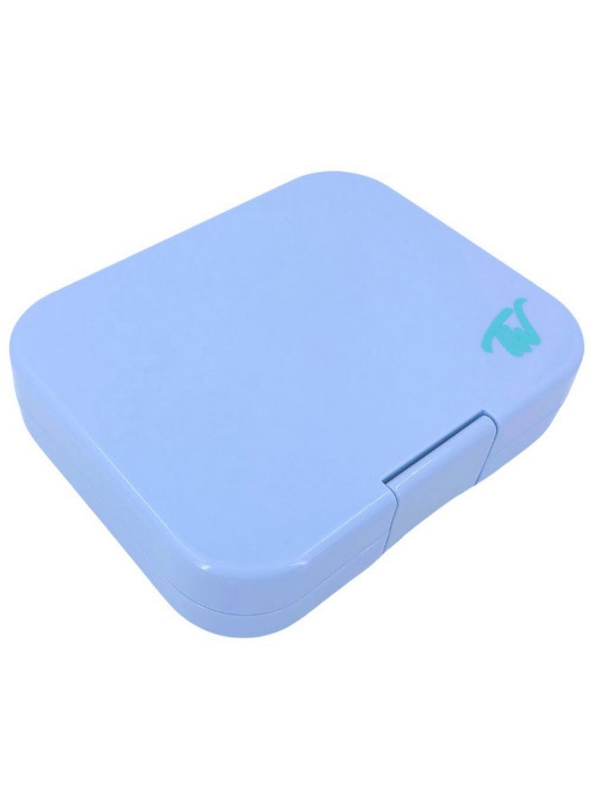TINY WHEEL 4-Compartment Printed Bento Lunch Box for Kids Baby Blue 4 x 20 x 16 cm 9850 - Image 3