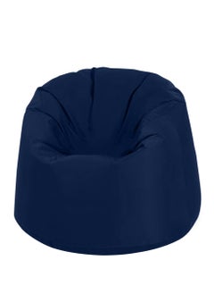 ANDERSON ANDERSON Ultra Soft Small Luxury Waterproof Bean Bag Chair Filling with Beans Highly Comfortable Suitable For Kids Dark Blue Colour  - Image 1
