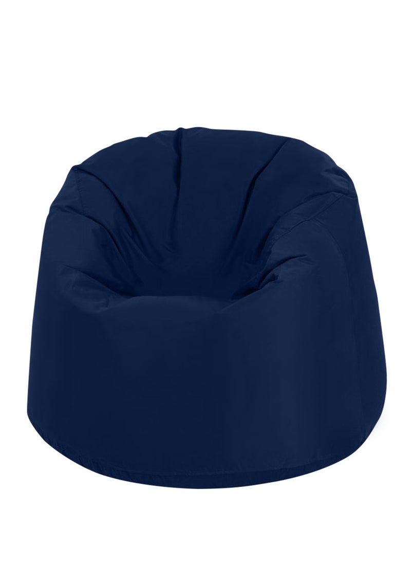 ANDERSON Ultra Soft Small Luxury Waterproof Bean Bag Chair Filling with Beans Highly Comfortable Suitable For Kids Dark Blue Colour - Image 1