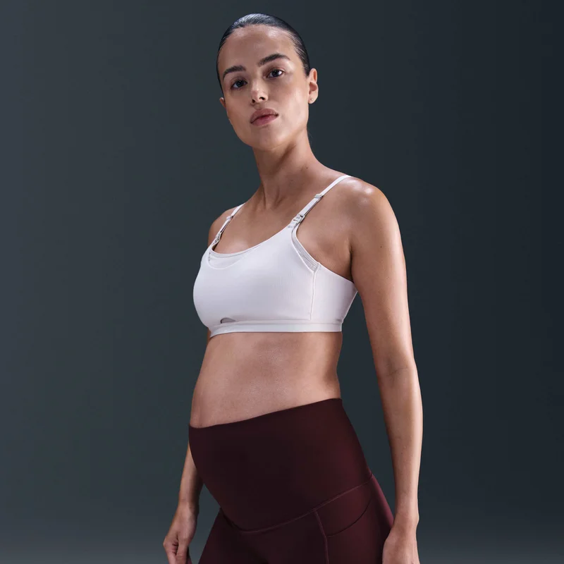 نايكي شورتات دراي فيت نسائية عالية الخصر بتصميم راكب الدراجة للأمومة