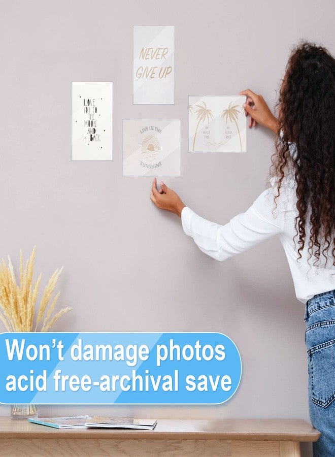 تيلينغ 40 قطعة من أغطية الصور مقاس 5 × 7 بوصات، أغطية حماية صلبة للبطاقات، شفافة ومقاومة للماء، مصنوعة من البلاستيك الصلب، أغطية صلبة علوية التحميل لبطاقات الصور والبطاقات البريدية، مناسبة لألبومات الصور وحاملات المستندات الورقية. - Image 5