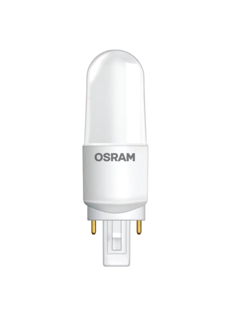 OSRAM Osram LED Stick bulb G24D 2 Pin 10W Warm White, 3000K plugin - Pack of 10 - Image 2
