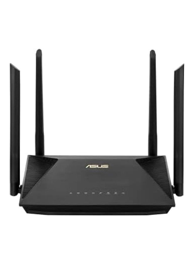 ASUS RT-AX53U (AX1800) Dual Band WiFi 6 Extendable Router, Subscription-free Network Security, Parental Control, Built-in VPN, AiMesh Compatible, Gaming & Streaming, Smart Home, USB/ Black - Image 2