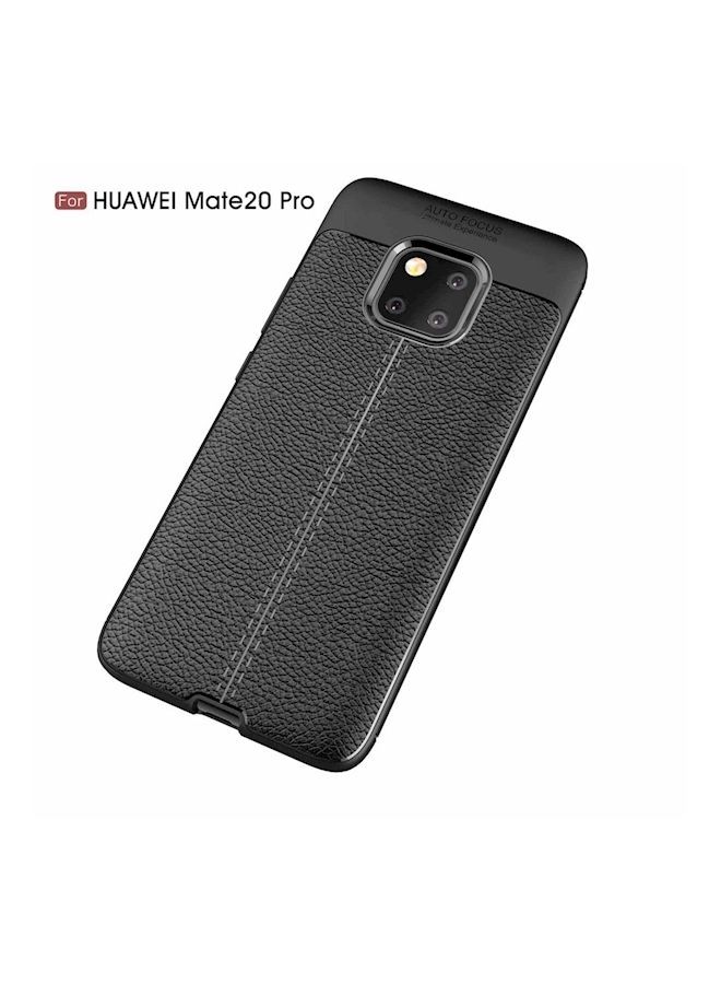 NIBEMINENT Protective Case Cover For Huawei Mate 20 Pro Black - Image 2