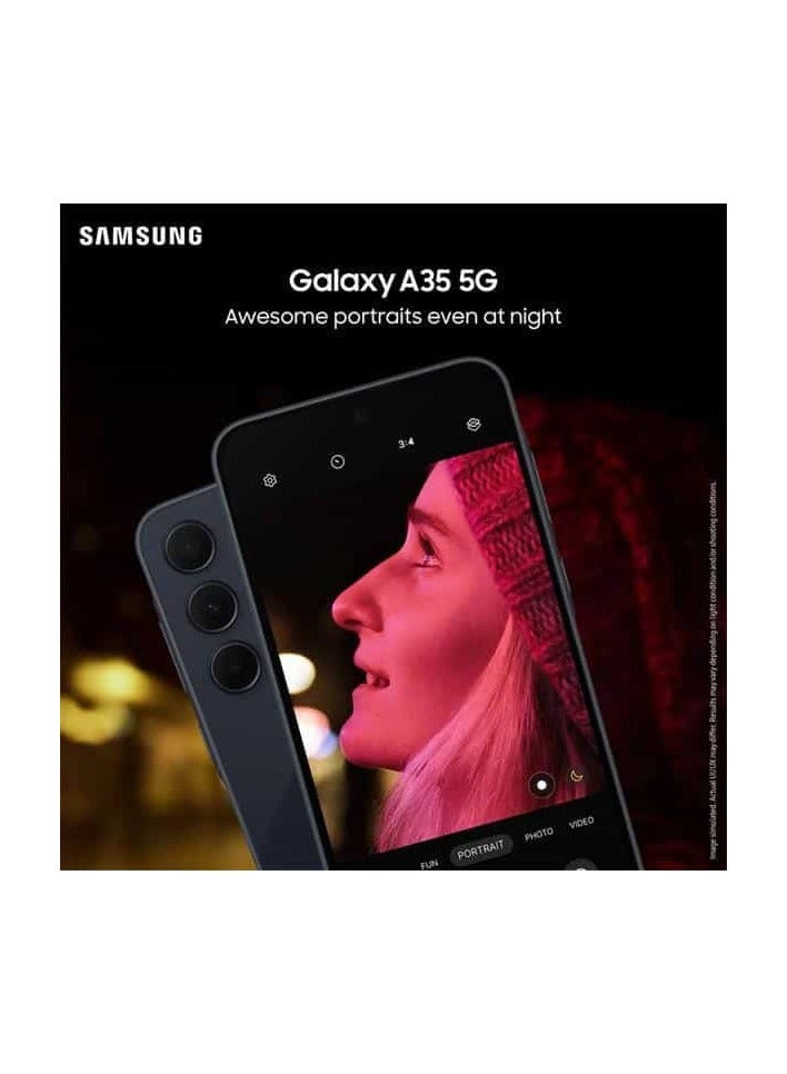 Samsung Galaxy A35 Dual SIM Awesome Navy 8GB RAM 256GB 5G - Global Version - Image 5