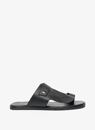 Al Waha Men Textured Slip-On Arabic Sandals