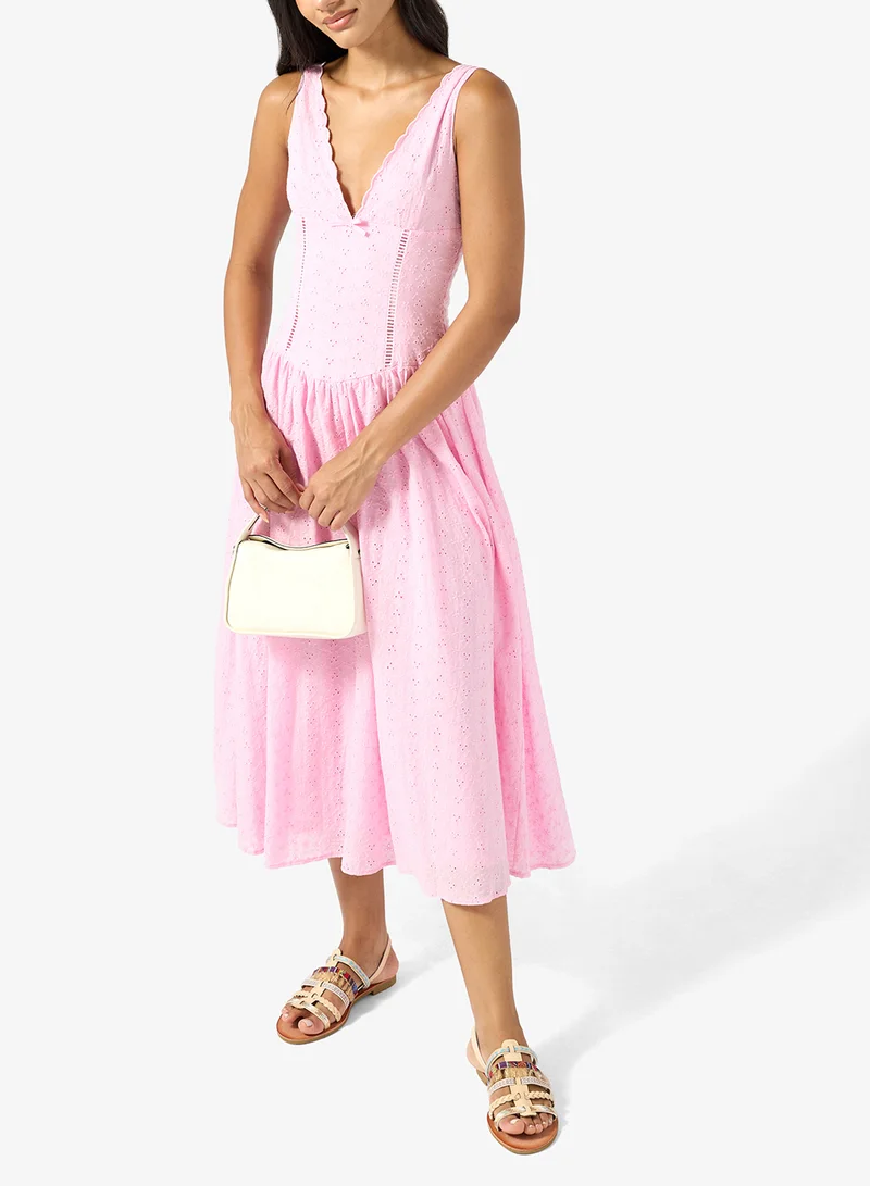 Savannah Collection Multi Strap Flat Sandal