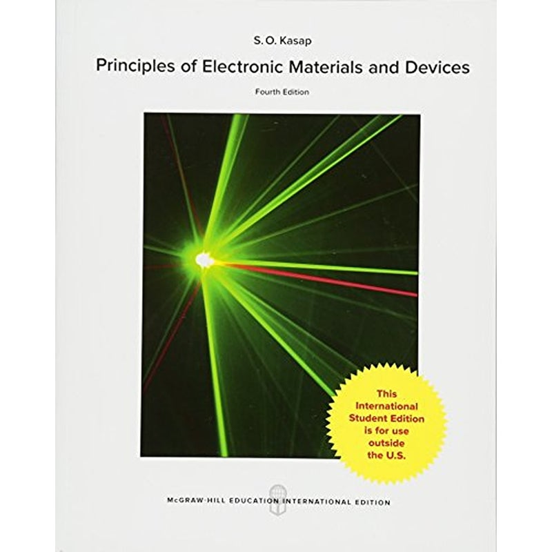 Principles of Electronic Materials and Devices 