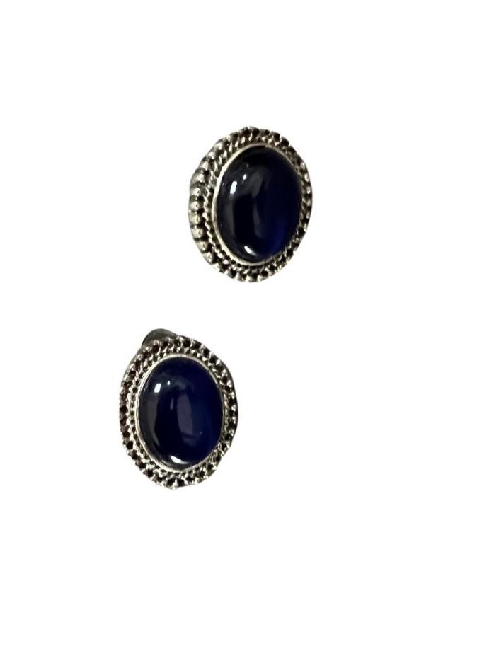 VENTIUP Fashion Ladies Earrings Dark Blue - Image 1