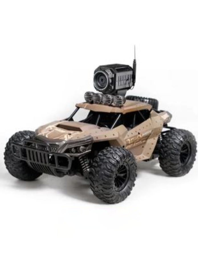 AROAQ Four-way RC vehicle Toy off-road vehicle high-speed mobile phone control real-time WIFI image transmission 200W camera remote-contro - Image 1