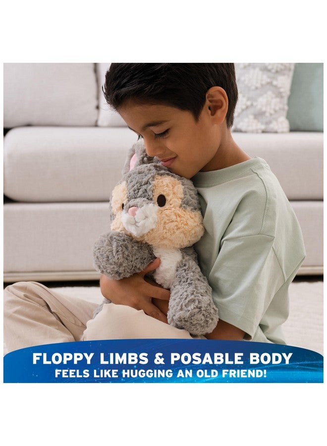 GUND Disney Official Thumper Plush, Disney Cozys Collection, Bambi Toys, Bunny Rabbit Stuffed Animal for Ages 1 and Up, Gray, 10” - Image 3