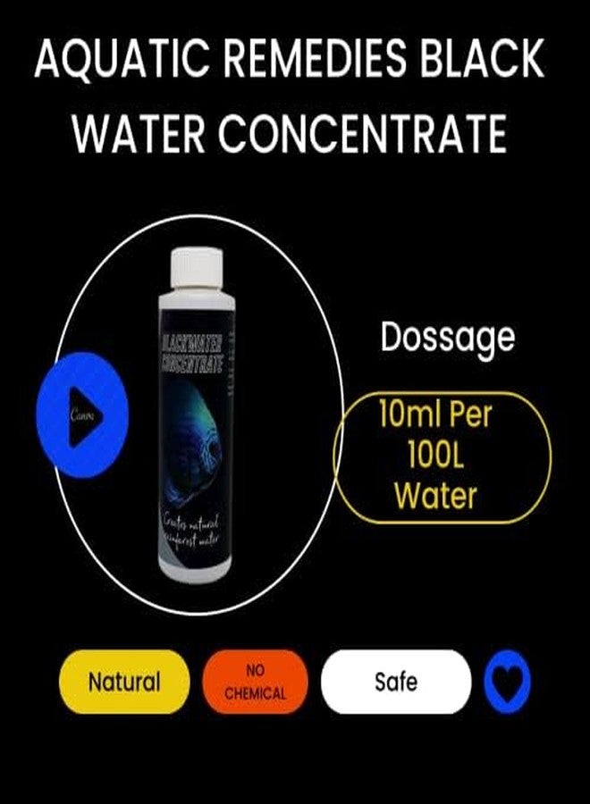VAYINATO Aquatic Remedies Black Water Concentrate | Creates Natural Rainforest Water (250 ML) - Image 2