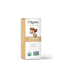 Cliganic Cliganic Organic Argan Oil 16oz with Pump, 100% Pure | Bulk for Hair, Face & Skin  - Image 2