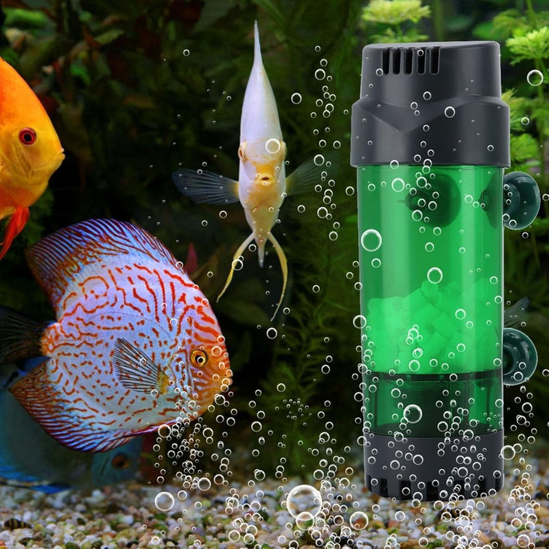 aqxreight Fish Double Biochemical Aquarium Physical Sponge with Suction Cup The Suction Ensure P Fish FilterBiochemical FilterDouble Biochemical FilterAquarium FilterBiochemical Sponge (Fluidized - Image 3
