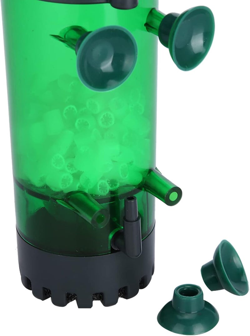 aqxreight Fish Double Biochemical Aquarium Physical Sponge with Suction Cup The Suction Ensure P Fish FilterBiochemical FilterDouble Biochemical FilterAquarium FilterBiochemical Sponge (Fluidized - Image 1