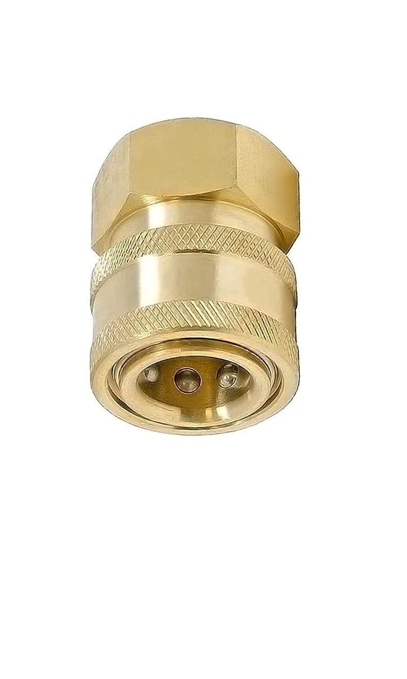 KRISHAK TOOLS Car Washer Snow Foam Lance Bottle All Models Compatible Adjustable 1L Set Plus Brass Adapter - Image 3