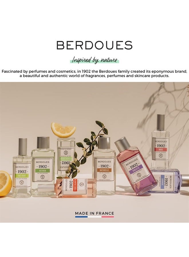 BERDOUES 1902 Rose Eau de Cologne | Floral Scent Made in France | Spray Fragrance for Men and Women with Bergamot, Rose & Cashmere wood | Luxury Unisex Perfume with Premium Quality Ingredients, 4.2 fl - Image 2