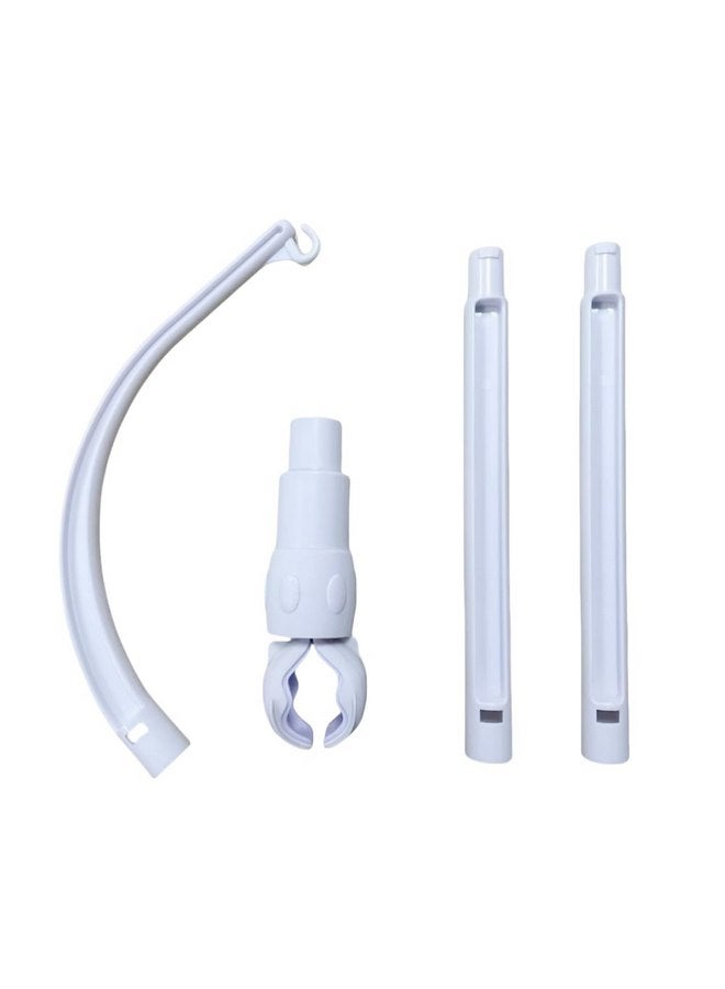 Accfore DIY 32 inches Crib Mobile Arm Nursery Mobile arm Baby Mobile Hanger, Mobile arm for Crib,The Claw Part can be Adjusted Width,DIY Toy Decoration (Crib Mobile Arm) - Image 2
