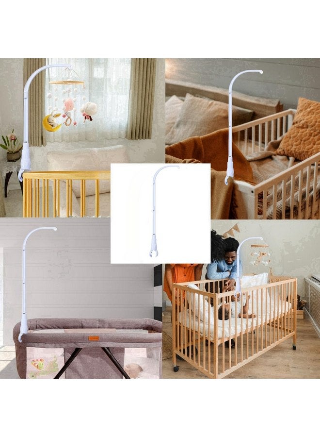 Accfore DIY 32 inches Crib Mobile Arm Nursery Mobile arm Baby Mobile Hanger, Mobile arm for Crib,The Claw Part can be Adjusted Width,DIY Toy Decoration (Crib Mobile Arm) - Image 4