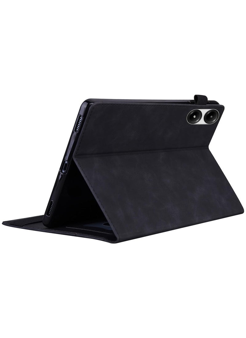 General - Case Compatible with Xiaomi Redmi Pad Pro 12.1 inch 2024 Released, PU Leather Retro Folio Shell with Card Holder and Multi-Angle Stand - Image 1