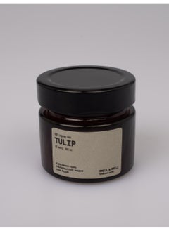 Generic Scented Candle in Amber Glass Jar 100ml – TULIP, Natural Coconut Soy Wax, Cotton Wick, Spring Floral Aroma, Premium Fragrance, IFRA & REACH Compliant  - Image 2