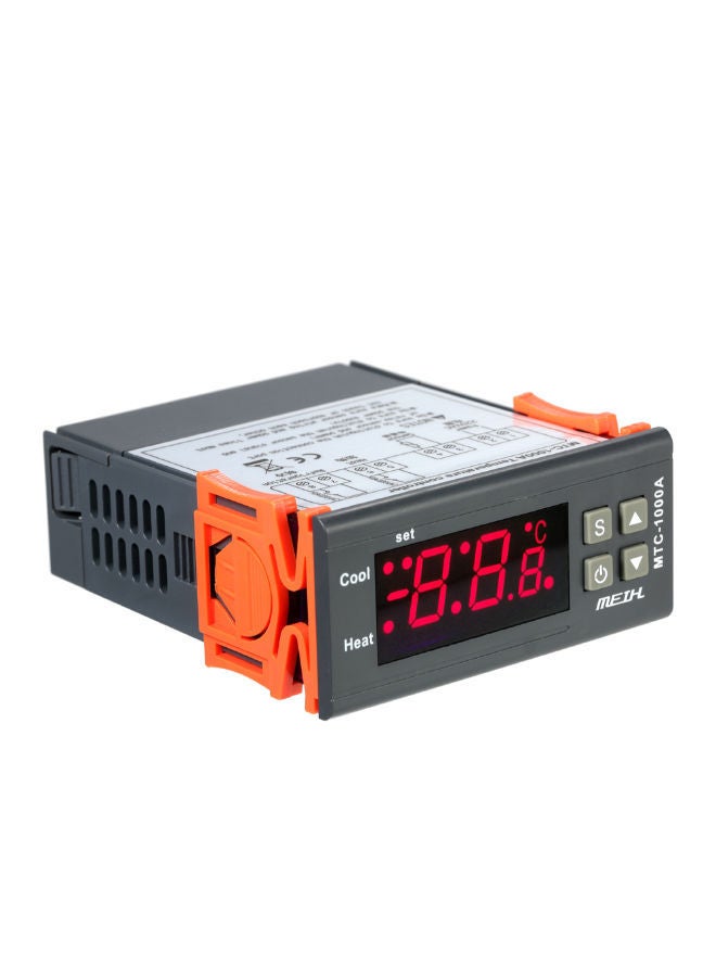 NIBEMINENT Digital LED Temperature Controller With NTC Sensor Black - Image 2