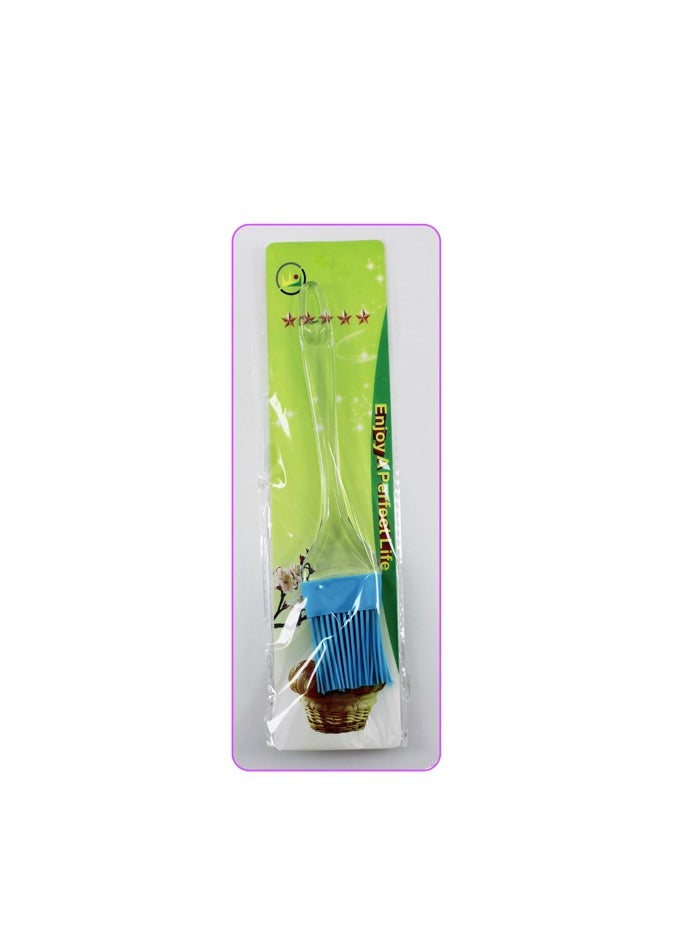 AL QADAH - Color Silica Gel Brush with Clear Handle Mix Color Vibrant and Versatile Cleaning Companion - Image 1