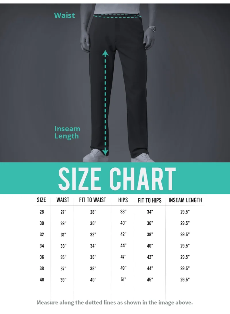 The Souled Store  The Souled Store Men Midnight Blue Solid Regular Fit Super Flex Pants for Men | Best Price UAE