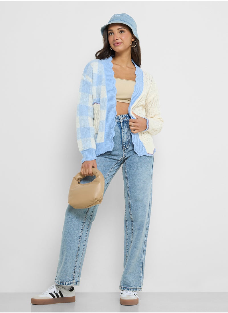 Ginger - Colorblocked Cardigan - Image 1