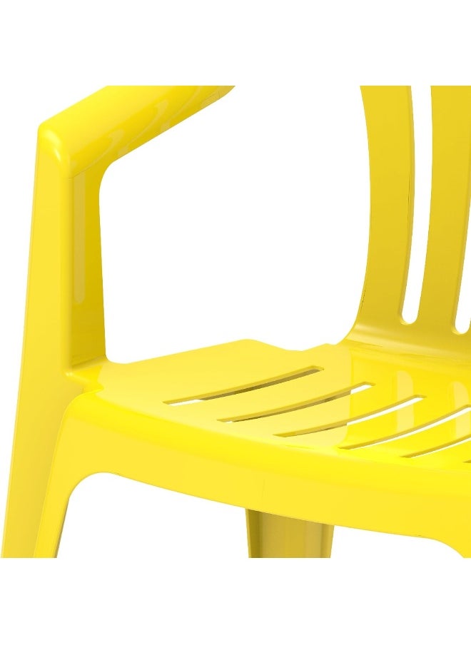 Cosmoplast Junior Crown Armchair- L38 x W29x H53 cm (Yellow)  - Image 3