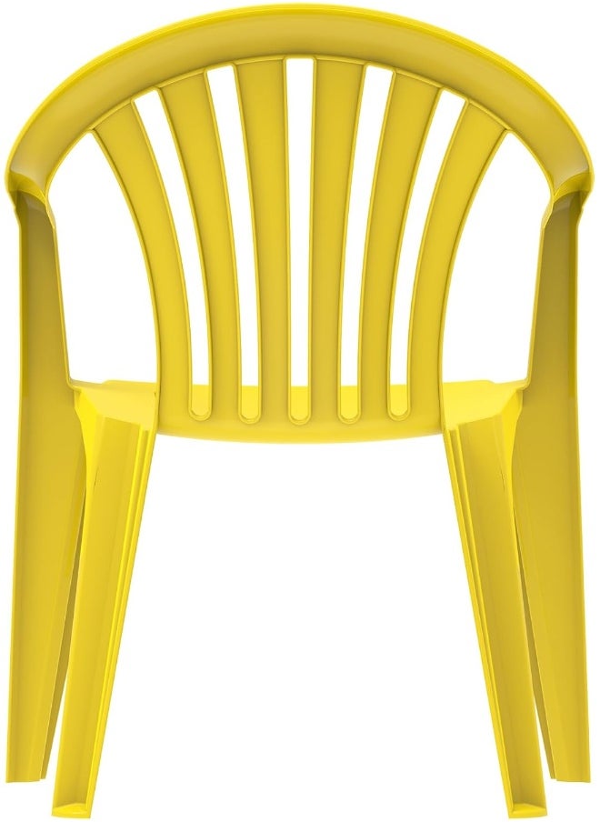 Cosmoplast Junior Crown Armchair- L38 x W29x H53 cm (Yellow)  - Image 1