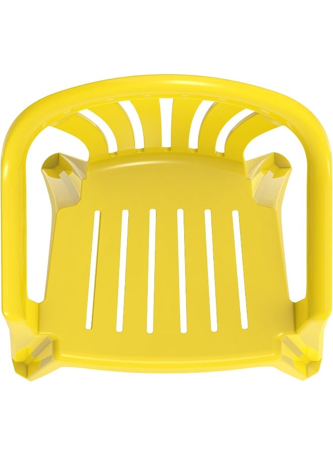 Cosmoplast Junior Crown Armchair- L38 x W29x H53 cm (Yellow)  - Image 5