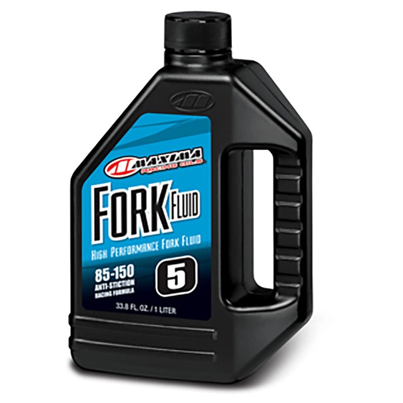 Maxima (59901-5) 85/150 Grade 5WT Zero Drag Formula Racing Fork Fluid - 1 Liter - Image 3