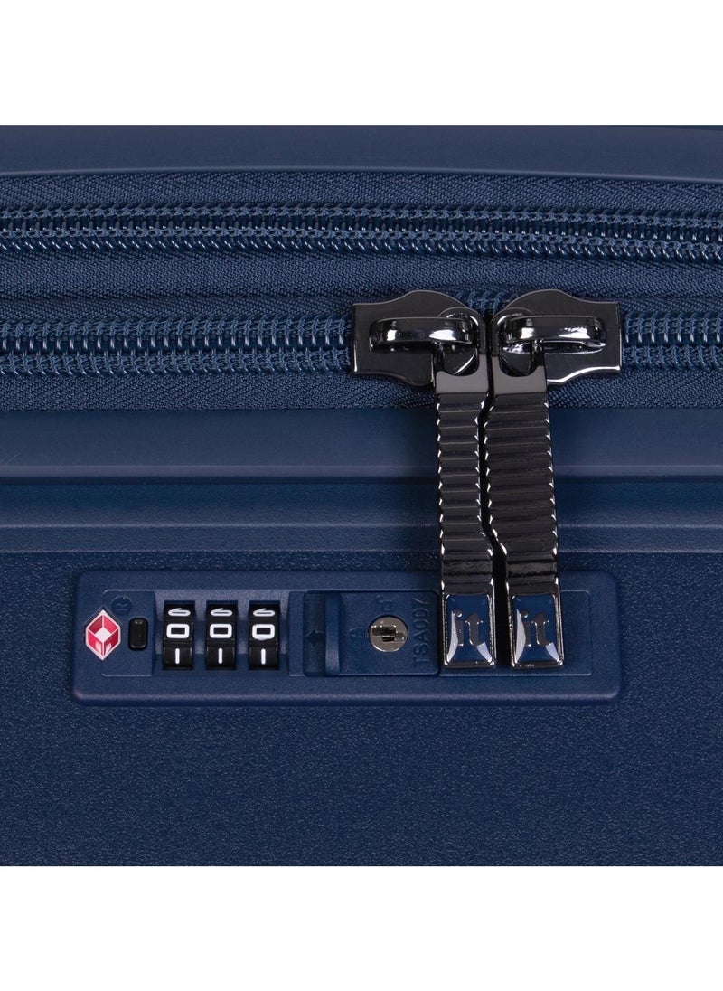 it Luggage it luggage Unanimous, Unisex Polypropylene Material Hard Case Luggage, 8x360 degree Spinner Wheels, Expandable Trolley Bag, TSA Type lock, SKU 15-3108-08, Lightweight Suitcase - Dark Blue  - Image 4