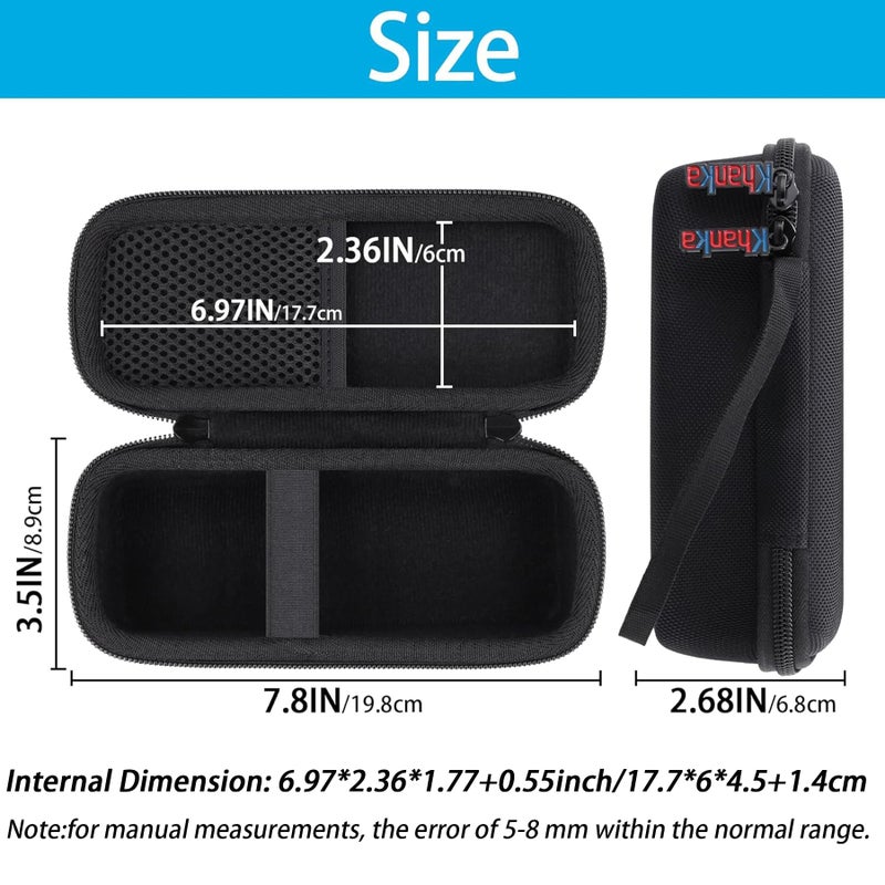khanka for Anker Prime Power Bank 27650mAh 250W/Anker Zolo A1695 Power Bank 25K 165W Traveling Case,Case Only (Black). - Image 3
