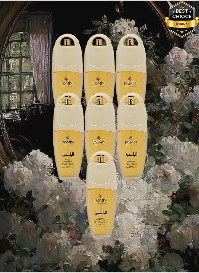 Jasmine - 7 Pieces Jasmin Perfume 100ml EDT - Image 1