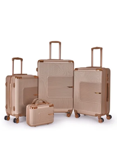 LIMRA Travel bags from limra 4-piece set Gold