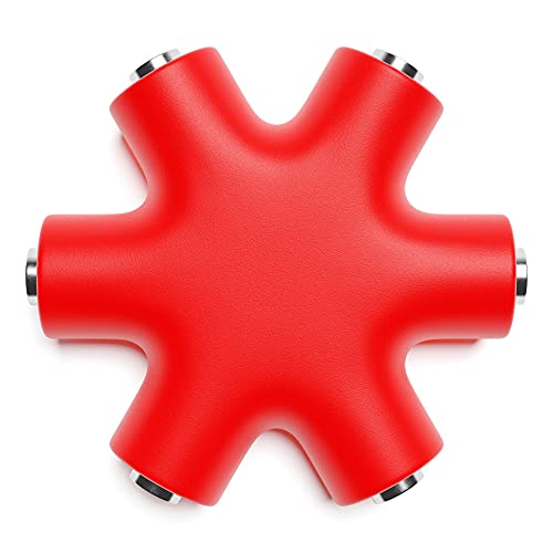 ExcelValley - Mono Patch Cable Splitter - TS 3.5mm 1/8" - Modular Synth Eurorack [Red] - Image 4