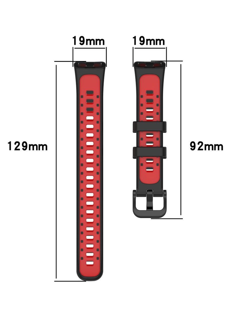 HW Silicone Watchband For Huawei Band 8 Huawei Band 9 Strap SmartWatch WristbandBracelet Wriststrap Sport Replacement  - Image 3