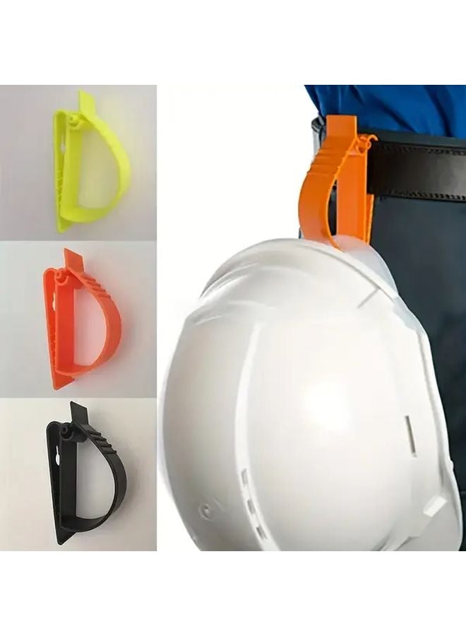 Yellow Multipurpose Safety Helmet Clip Earmuffs Keychain Labor Protection Equipment - Image 5