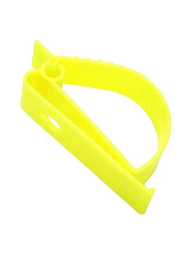 Yellow Multipurpose Safety Helmet Clip Earmuffs Keychain Labor Protection Equipment - Image 1