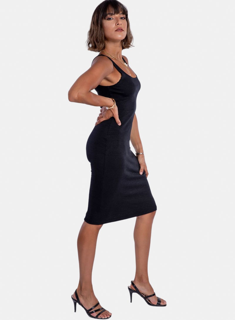 belle Midi Length Dress - Image 1