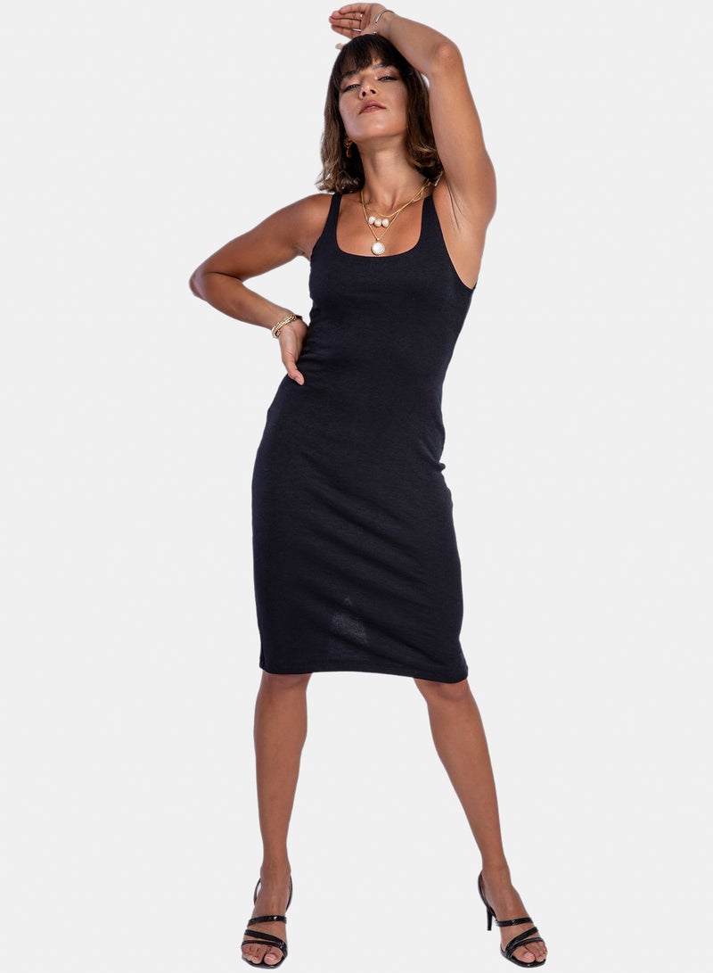 belle Midi Length Dress - Image 2