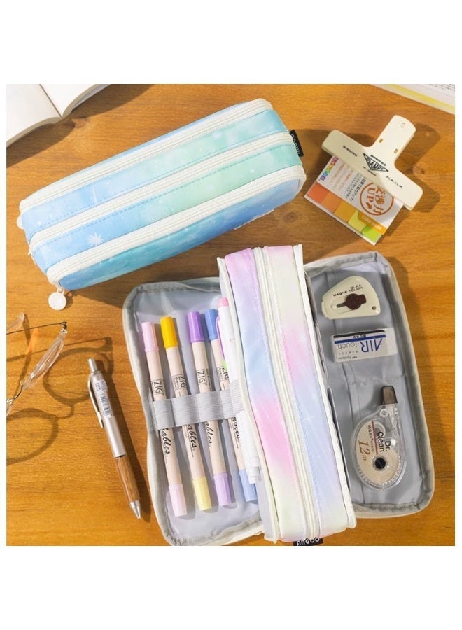 Kids Pencil Case Large Capacity Lightweight Wear-Resistant Easy-to-Clean School Supplies - Image 5