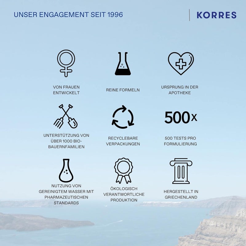 KORRES Olympus Tea Foaming Cream Cleanser, Gentle Face Wash With Organic Greek Mountain Tea, Cream-to-foam Formula For Everyday Use, Rinses Away Makeup & Residue, Leaves Skin Fresh & Soft, 6.76 Fl Oz - Image 2