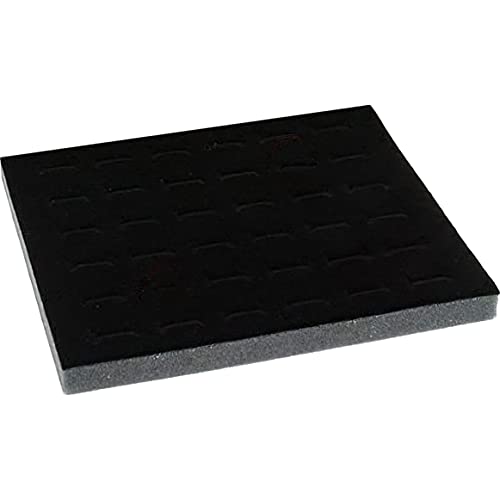 FindingKing (6) 36 Ring Slot Black Tray Inserts Travel Showcase Displays - Image 2