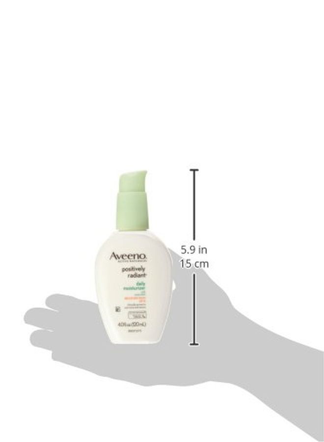 Aveeno Positively Radiant Skin Daily Moisturizer Spf 15 4 Ounce (Pack Of 2) - Image 3