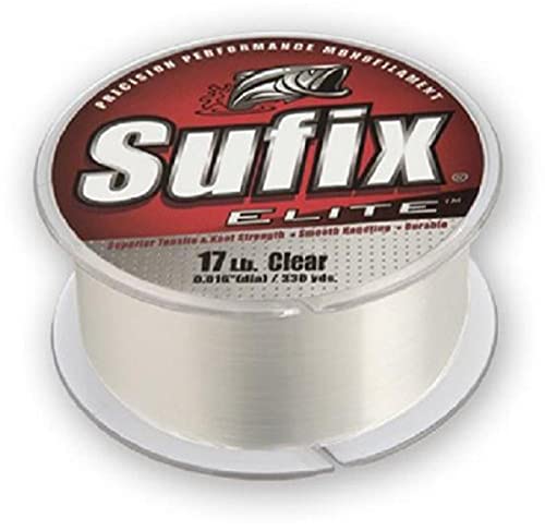 Sufix Elite 6 lb Fishing Line (Clear, Size- 330 YD Spool) - Image 5