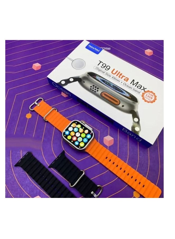 Haino Teko - HainoTeko T99 Ultra Max Smart Watch With NFC -1.92-inch HD screen Bluetooth calling -49MM - Image 1