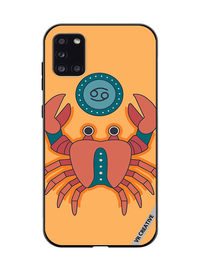 VR CREATIVE Protective Case Cover For Samsung Galaxy A31 Cancer Zodiac Signs Design Multicolour - Image 1